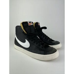 Nike Blazer Mid '77 Vintage Black White Sail BQ6806 002 Men's Size 9